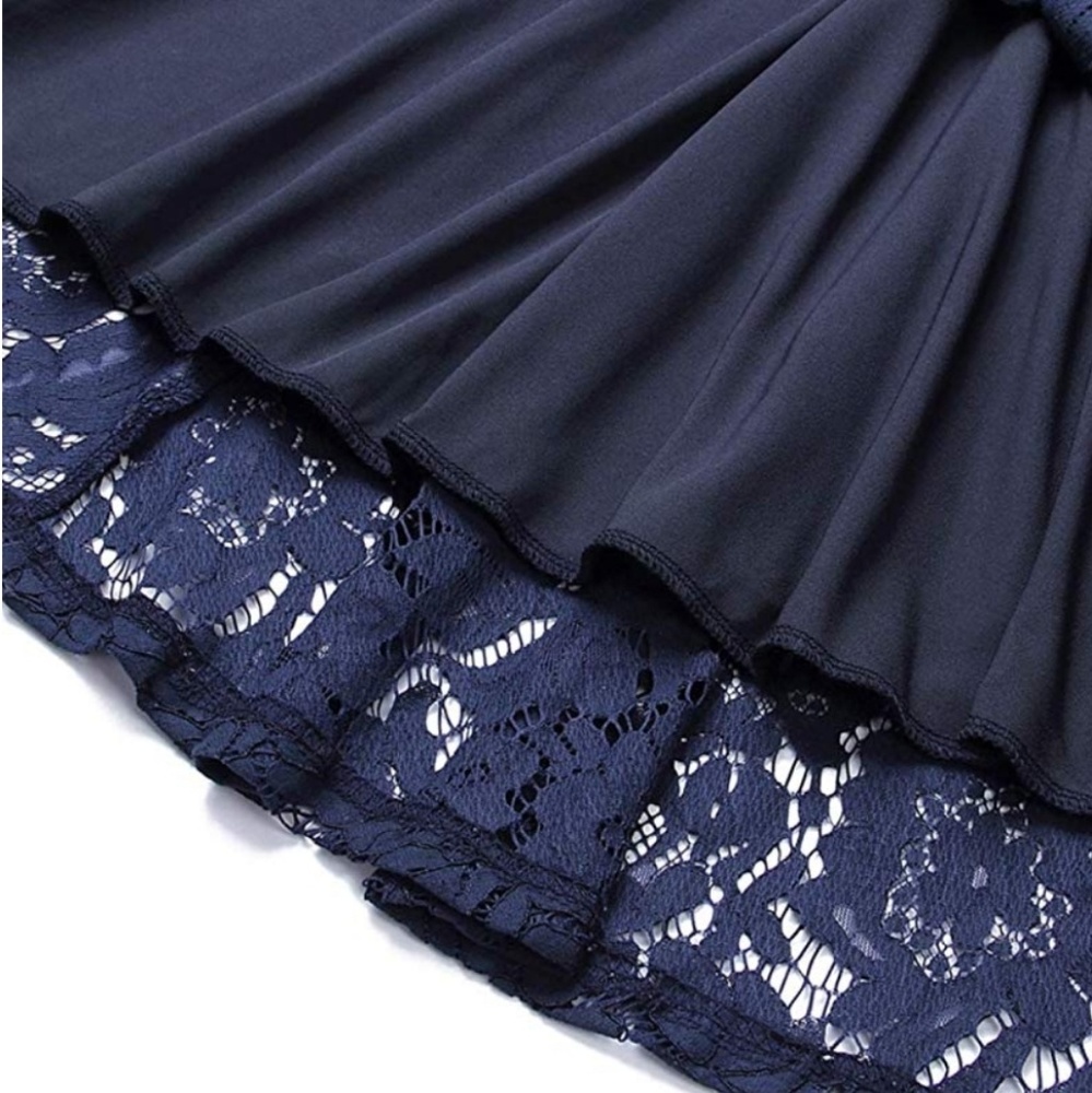 Merokeety M Navy Dress - Picture 3 of 4